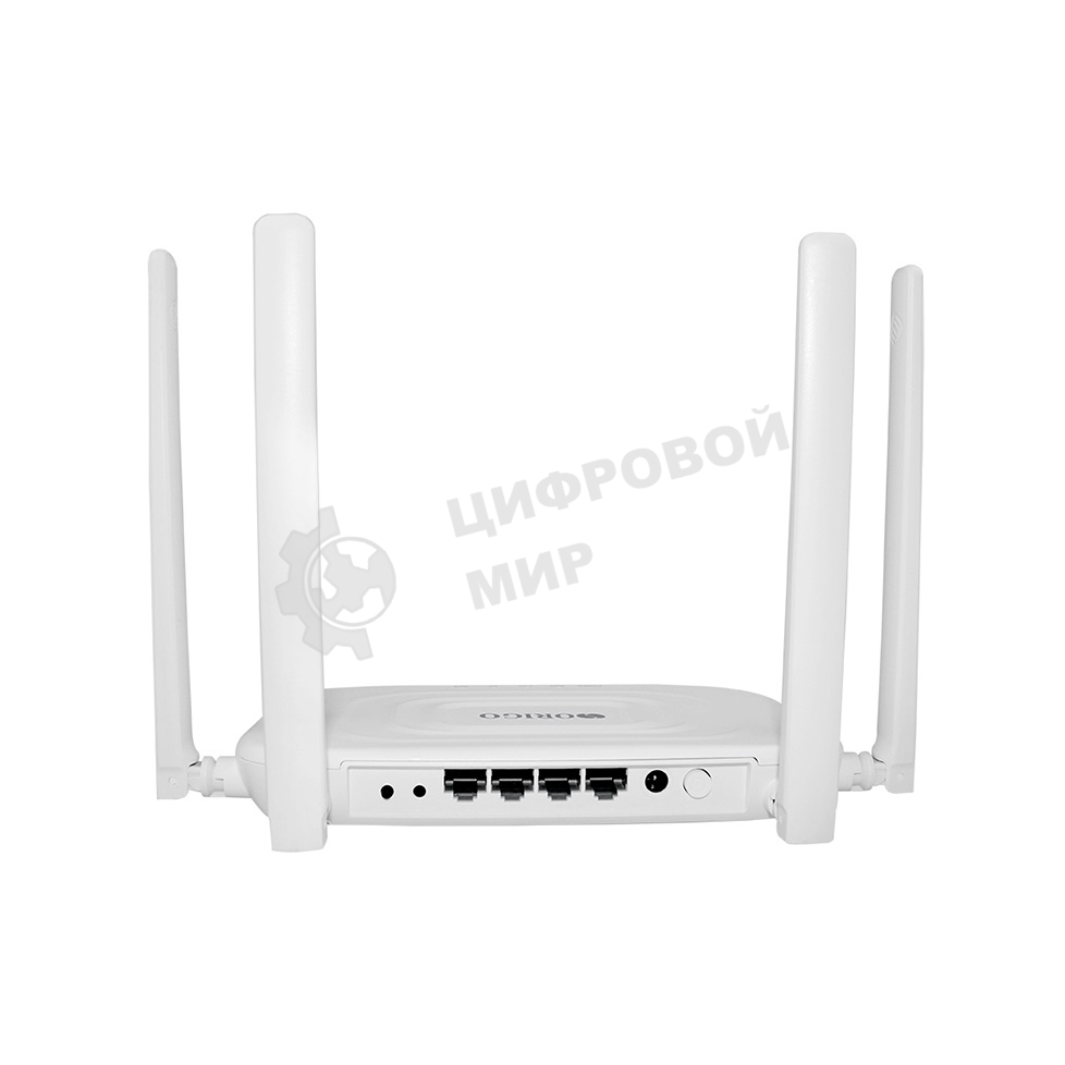 Беспроводной двухдиапазонный маршрутизатор AC1200, 1x1000Base-T WAN, 3x1000Base-T LAN, 4 внешние антенны 5 dBi