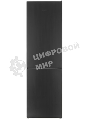 Холодильник Atlant ХМ-4624-151 черный металлик двухкамерный 228/119л морозилка снизу