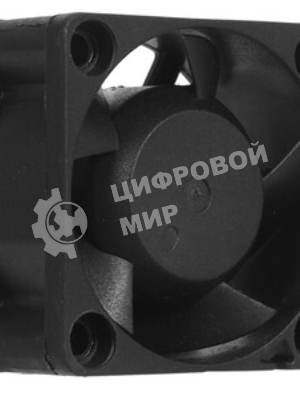Вентилятор для корпуса Rexant RХ 4020MS 12VDC черный, 40 мм, 6900 об/мин, 28 дБ, 2 pin