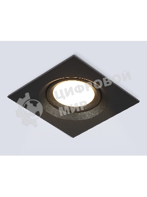 Светильник Ambrella light TN1144 BK черный IP44 GU5.3 95*95*38