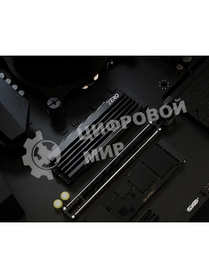Радиатор ID-COOLING для SSD M.2 2280 ID- ZERO-M05 черный алюминий
