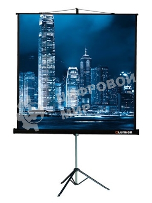 Экран на треноге Lumien 153x203см Master View LMV-100107 4:3 напольный рулонный