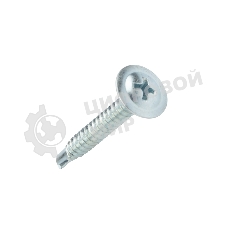 Саморез с прессшайбой Kranz ПШС сверло 4.2х32, короб (200 шт./уп.)