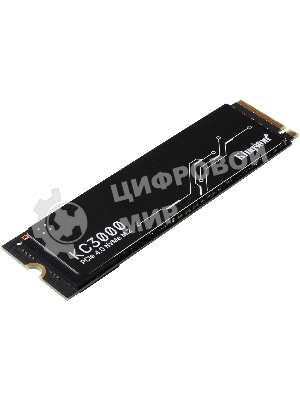 Накопитель SSD Kingston KC3000, 2Tb, PCIe 4.0 x4, M.2 2280, NVMe, R/W 7000/7000, с радиатором