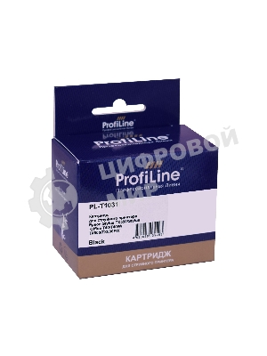 Картридж струйный ProfiLine PL-T1031 для принтеров Epson Stylus TX550/Stylus Office T40/T40W/TX600/TX600FW с чернилами Black 25,9 мл