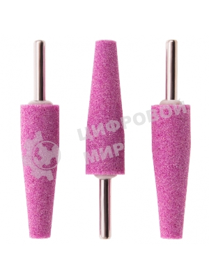 Шарошка абразивная Matrix, конус удлин., 19 x 60 мм, хвостовик 6 мм, F46, 3шт.