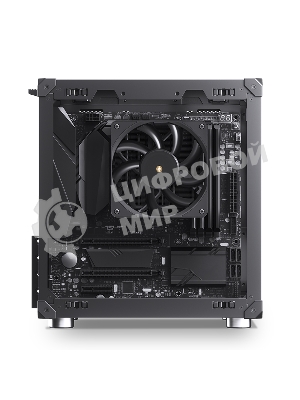 Компьютерный корпус JONSBO C6 Black MATX без БП, mini-ITX, micro-ATX, черный