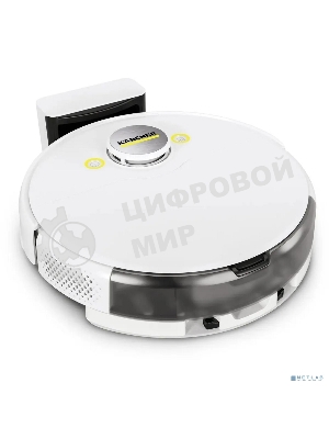 Робот-пылесос Karcher RCV 5 1.269-640.0 белый/белый 5200 мAч, Li-Ion, сухая/влажная уборка, контейнер 0.33 л