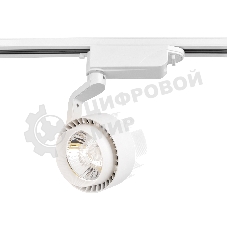 Трековый однофазный светодиодный светильник Ambrella light GL6104 WH белый LED 20W 4200K 24°