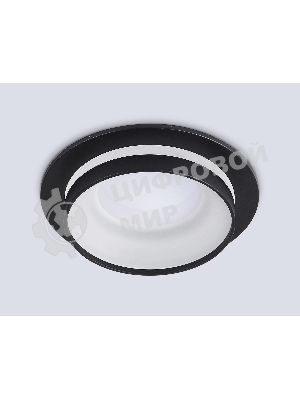 Светильник Ambrella light TN30708 BK черный GU5.3 D92*36