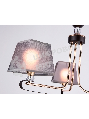 Светильник Ambrella light TR4614/3 CF/FGD кофе/золото E27/3 max 40W D640*800