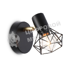 Светильник Ambrella light TR8655 BK/GD черный/золото E14 max 60W 170*100*140