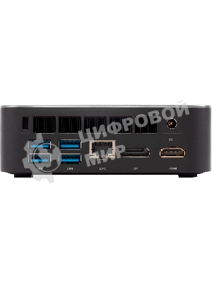 Неттоп IRU Tactio 525 Ryzen 7 6800H (3.2) 16Gb SSD512Gb 680M без ОС GbitEth WiFi BT 120W черный (RUS)