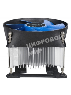 Кулер для процессора DEEPCOOL THETA 31 PWM черный/синий, 92 мм, алюминий/медь, 2400 об/мин, 32.5 дБ, 4 pin, 95 Вт, 60 мм
