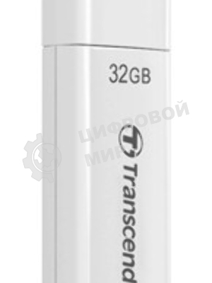 Флешка USB Transcend JetFlash 370 (TS32GJF370), 32Gb, USB 2.0, R/W 12/5, белый