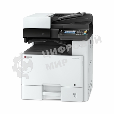 МФУ лазерное Kyocera Ecosys M8124cidn (1102P43NL0), A3, цветной, печ. до 24 стр/мин. (А4) до 12 стр/мин. (А3), скан. до 50 стр/мин., 1200 x 1200 dpi (печать) 600x600dpi (скан.), USB, RJ-45, NFC, Air Print, Mopria