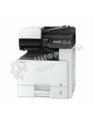 МФУ лазерное Kyocera Ecosys M8124cidn (1102P43NL0), A3, цветной, печ. до 24 стр/мин. (А4) до 12 стр/мин. (А3), скан. до 50 стр/мин., 1200 x 1200 dpi (печать) 600x600dpi (скан.), USB, RJ-45, NFC, Air Print, Mopria