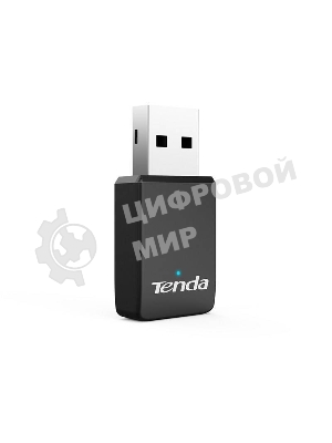 Сетевой адаптер Wi-Fi Tenda WiFi Adapter USB U9 (USB2.0, WLAN 650Mbps, 802.11ac) 1x int Antenna