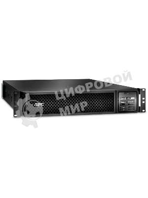 Источник бесперебойного питания APC Smart-UPS SRT, 1000VA/1000W, On-Line, Extended-run, Rack 2U (Tower convertible), черный