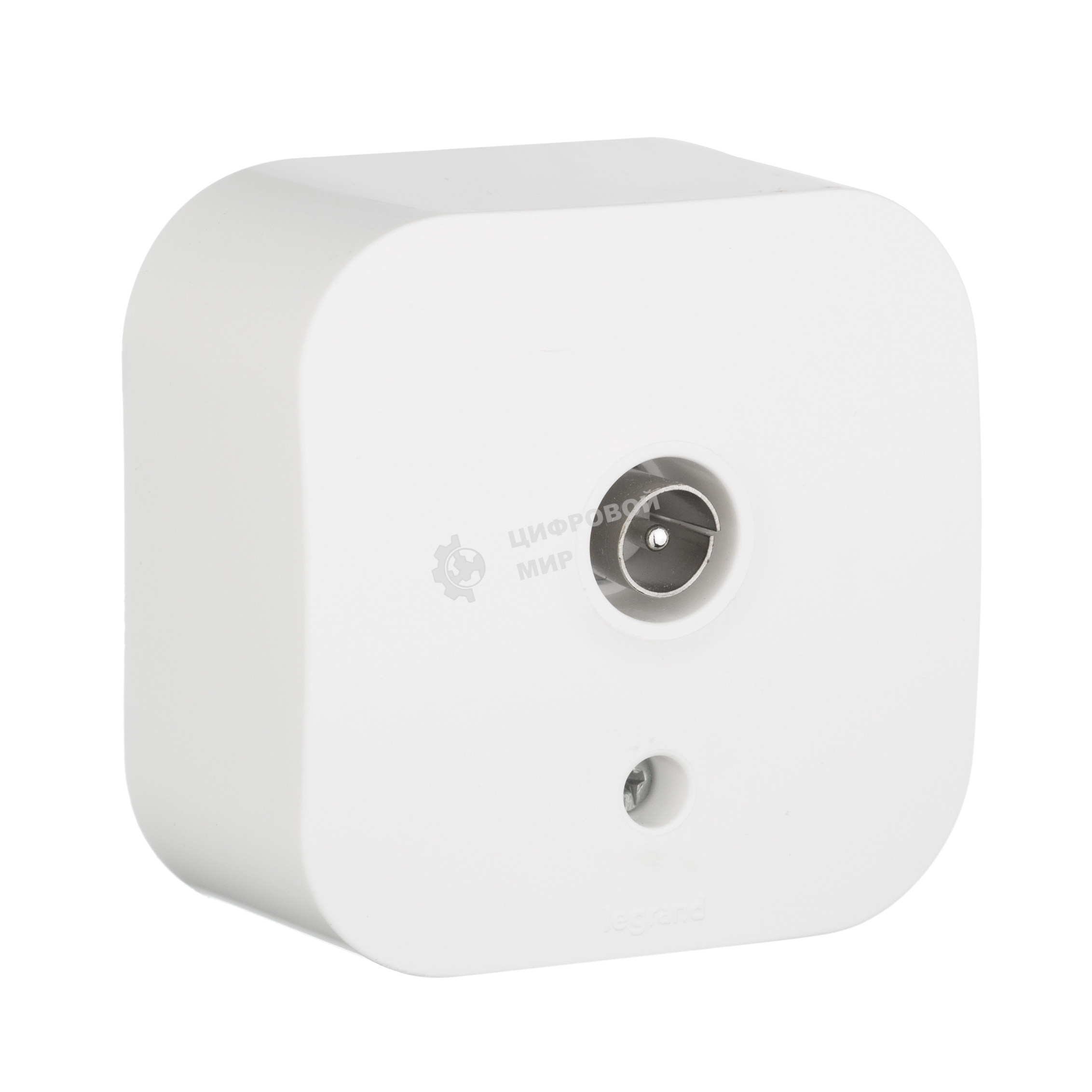 Розетка телевизионная Quteo TV БЕЛ Quteo Розетка TV БЕЛ