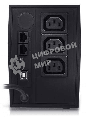 Источник бесперебойного питания Powercom Raptor RPT-1000AP 600Вт 1000ВА черный