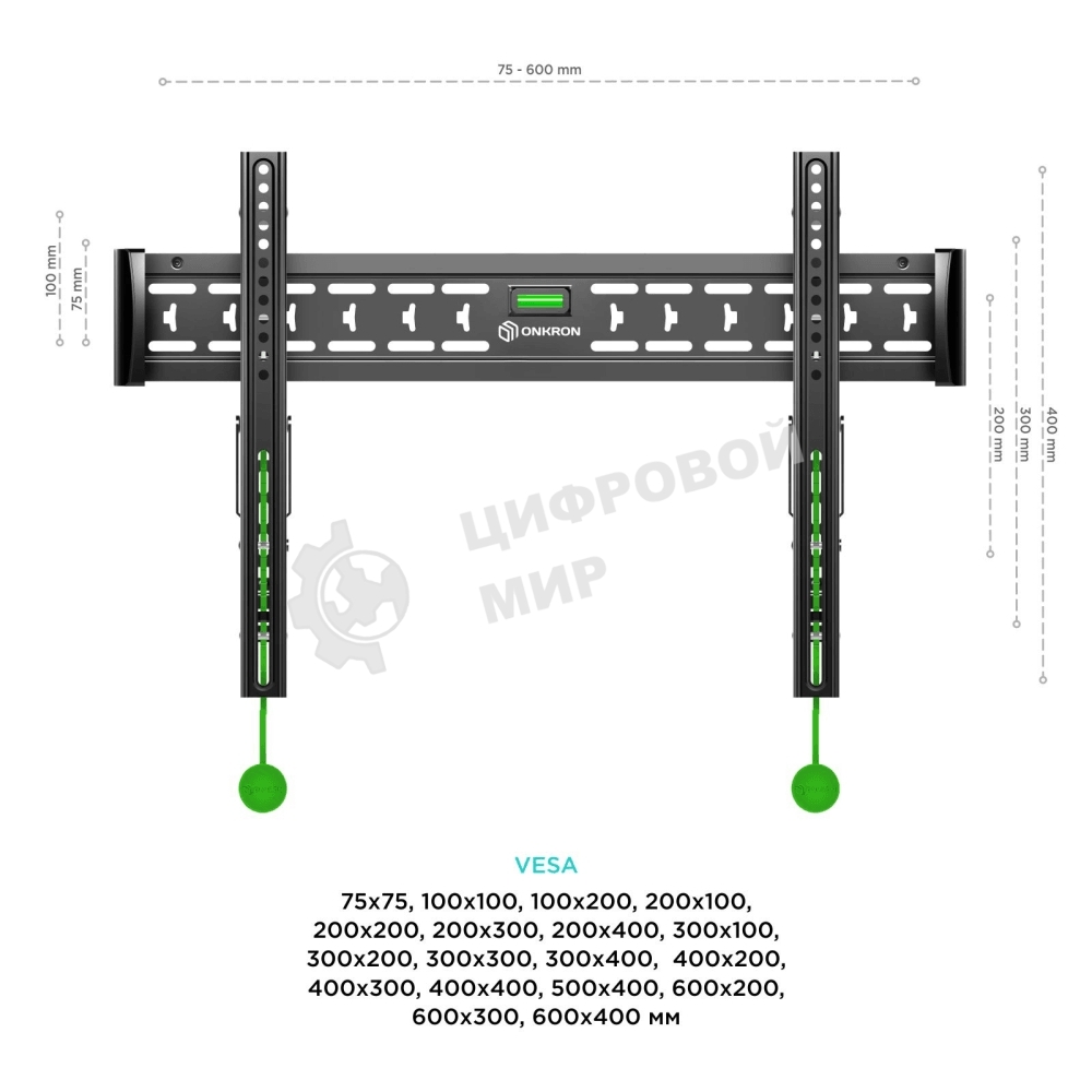 Кронштейн ONKRON TM6 для телевизора 43