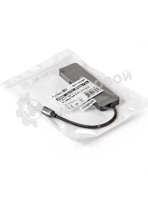 USB-концентратор ExeGate DUB-31C/PD/H (кабель-адаптер USB Type-C --> 3xUSB3.0 + PD 60W + HDMI 4K@30Hz, Plug&Play, серый)
