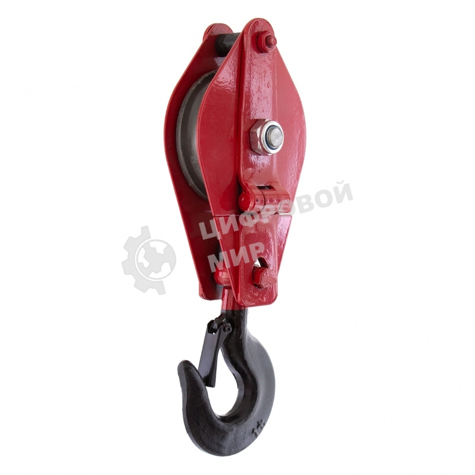 Блок монтажный Matrix с крюком, 1т