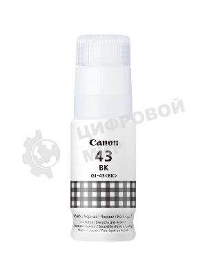 Чернила Canon GI-43 BK EMB