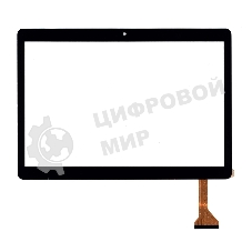 Сенсорное стекло (тачскрин) WJ1825-FPC-V1.0, черное