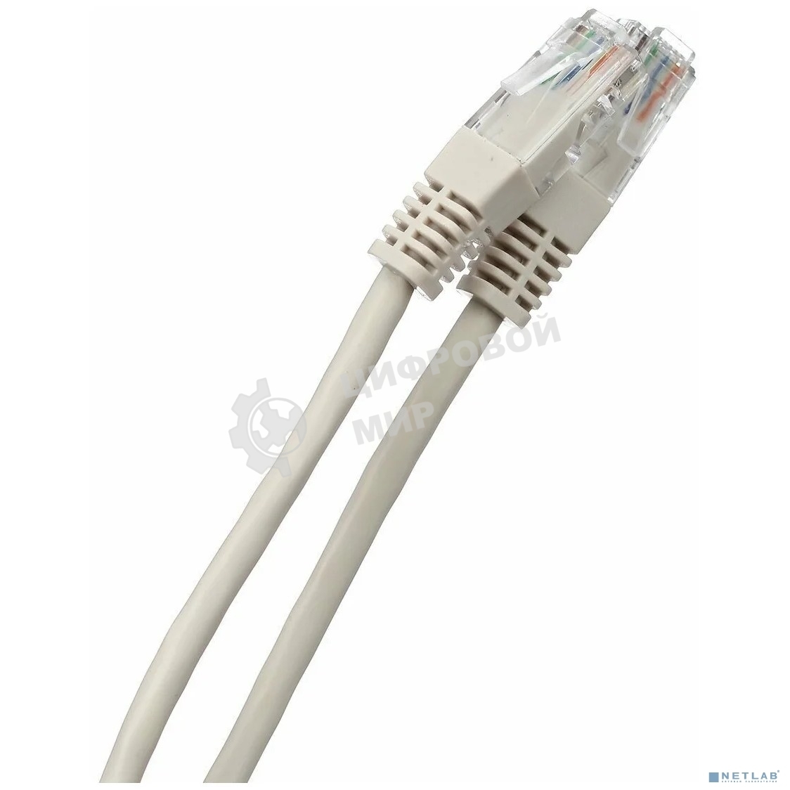Шнур коммут. NEOMAX (NM13011-0025) UTP 0.25 м, cat.5е, 24AWG, серый, LSZH, многожильный