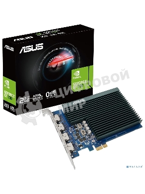 Видеокарта Asus GT730-4H-SL-2GD5 NVIDIA GeForce GT 730 2Gb GDDR5 902/5010 HDMIx4 HDCP Ret