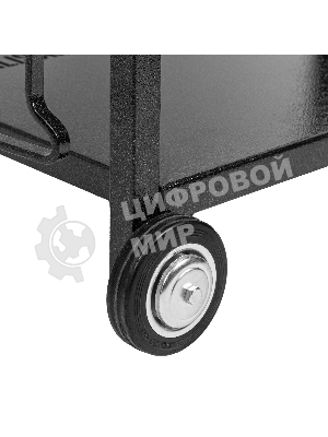 Мангал Palisad Camping на колесах с крышкой-барбекю, 662х390х920, сталь 2 мм, термометр, кочерга