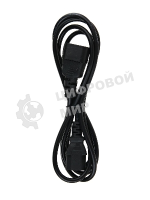 Кабель монитор - компьютер 1.8 м 220V (UPS -> устройство) VDE 3Gx0.5мм QUST(Aopen) ACE001-1.8м