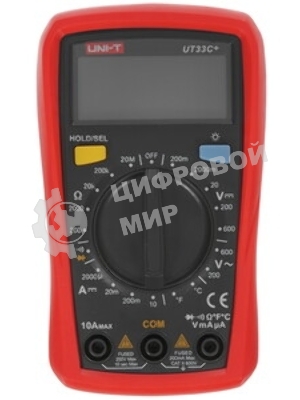 Портативный мультиметр UNI-T UT33C+