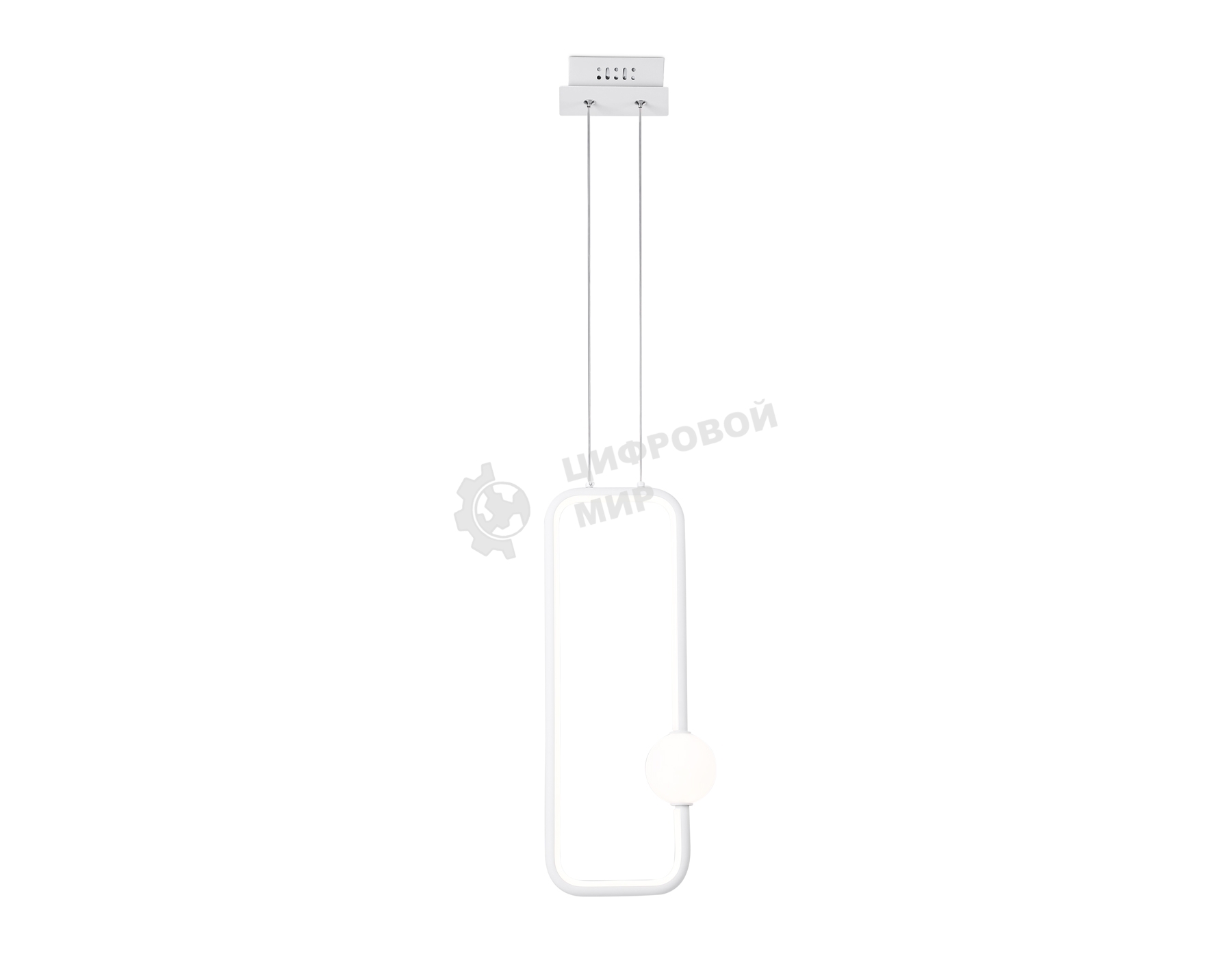 Светильник Ambrella light FL66361 WH белый 19W 4200K 190*80*1000