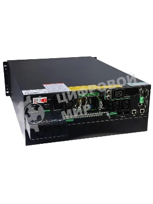 Источник бесперебойного питания Systeme Electric Smart-Save Online SRTSE 2 SRTSE6KRTXLIG2 / 6000 ВА / 6000 Вт / 5 x IEC 320 C13, 3 x IEC 320 С19