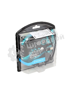 Гарнитура EPOS PC 8 чёрный, проводная, USB, подвижный микрофон, выключение микрофона