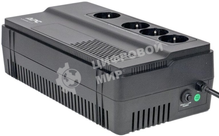 Источник бесперебойного питания APC Back-UPS BV650I-GR 375Вт 650ВА черный