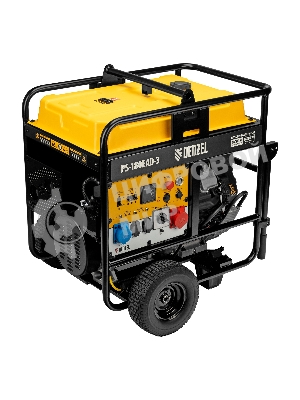 Электрогенератор бензиновый Denzel PS-180EAD-3, 18 кВт, 110 дБ, 265 кг