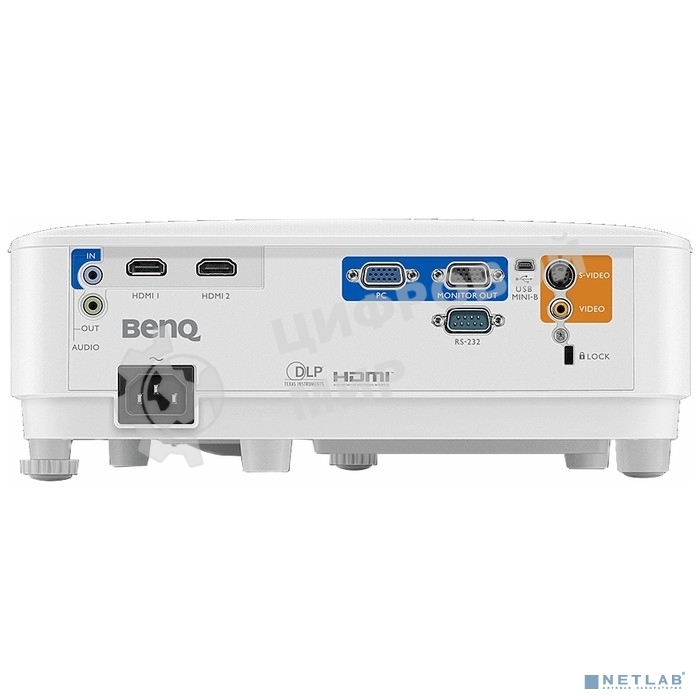 Проектор Benq MS550 DLP 3600Lm (800x600) 20000:1 ресурс лампы:5000часов 1xUSB typeB 2xHDMI 2.3кг