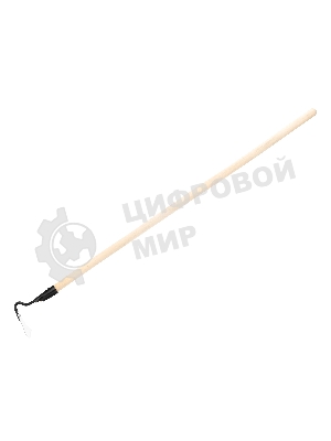 Мотыга Сибртех нержавеющая сталь, 220х85х1300 мм, деревянный черенок