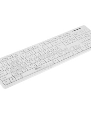 Клавиатура беспроводная Ritmix RKB-304W White