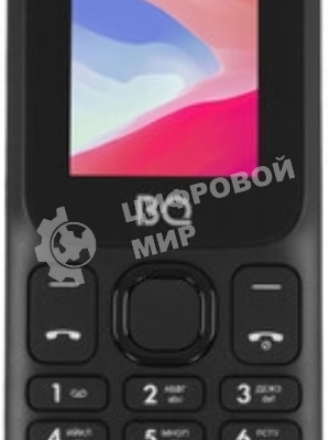 Мобильный телефон BQ 1848 Step+ черный/синий
