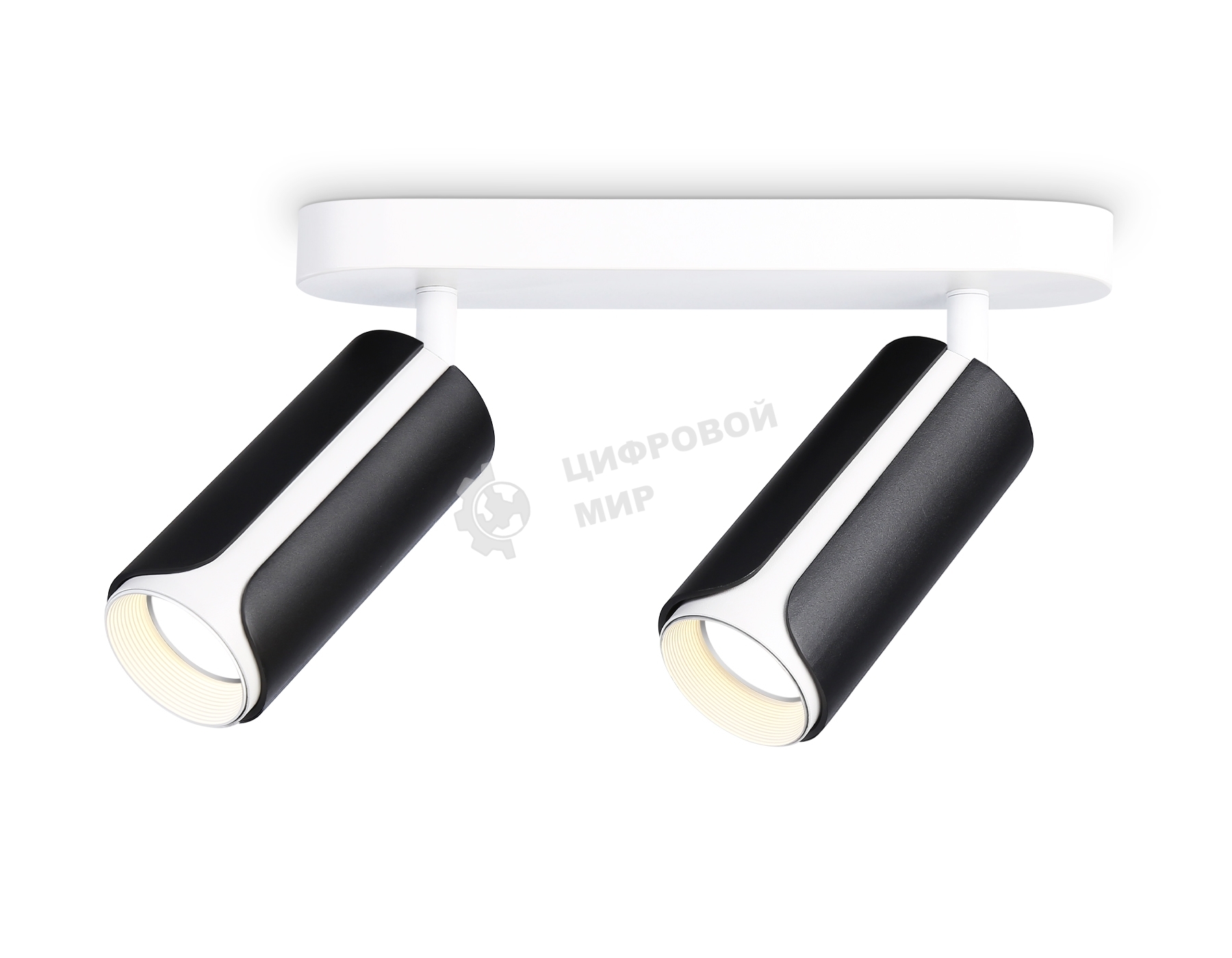 Светильник Ambrella light TN51598/2 BK/WH черный/белый GU10/2 260*60*195