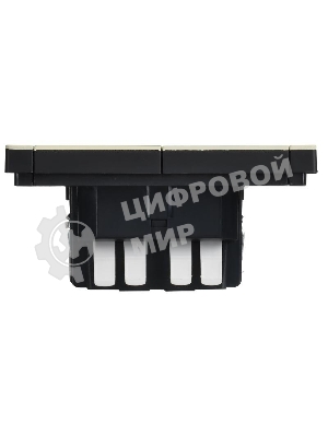 Выключатель IEK FORTE&PIANO Металл Слоновая кость 2-кл проходной 10А FP807M