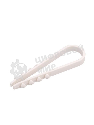 Дюбель-хомут PROconnect 5-10 белый (100 шт.)