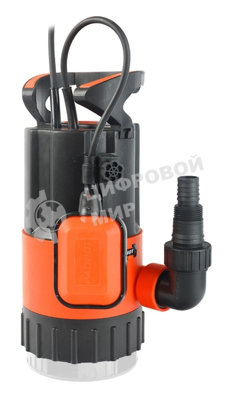 Садовый насос дренажный Patriot F 600 D 600Вт 10000л/час