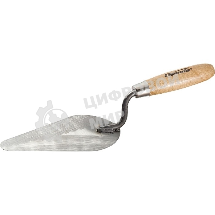 Кельма Sparta бетонщика стальная 200 мм деревянная ручка