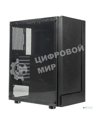 Компьютерный корпус AeroCool/Formula F-33RGb черный без БП ATX 3x120мм 2xUSB 2.0 1xUSB 3.0 audio bott PSU